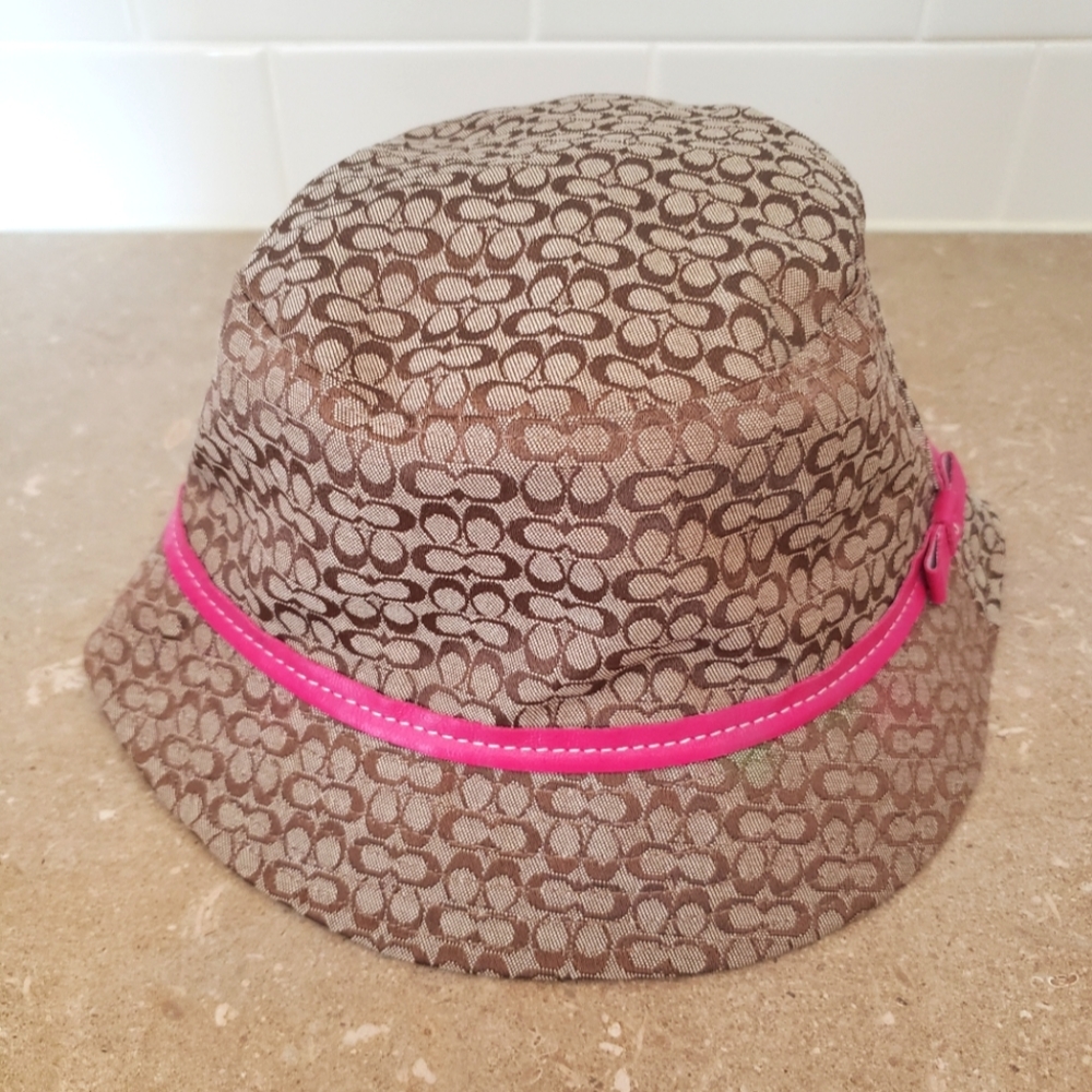 Genuine Coach Kids Signature Bucket Hat